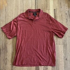 Gary Player Men's Red Maroon Golf  Polo T- Shirt XXL